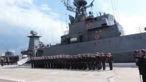 Балтийск Pillau Малый противолодочный корабль «Кабардино-Балкария» Торжественный марш