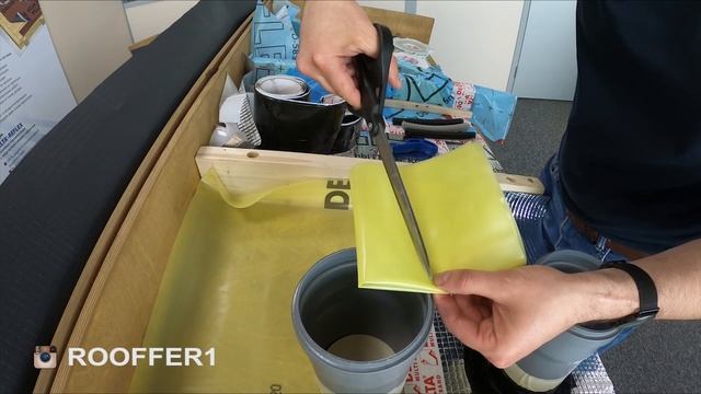 Пароизоляция  Герметизация сложных мест