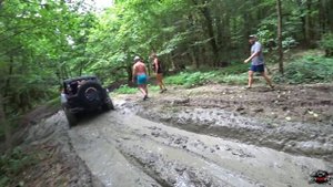 Offroad в Сочи. Jeep Wrangler Rubicon, Уаз