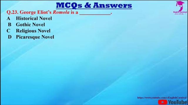 MCQs-Victorian Age #VictorianLiterature #VictorianNovel #VictorianPoetry MCQs On Victorian Age