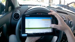 Диагностика автомобиля Nissan Qashqai сканером Fcar F6 Plus