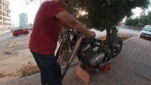 Suzuki Intruder Volusia VL400 VL800 complete disassemble Part 5