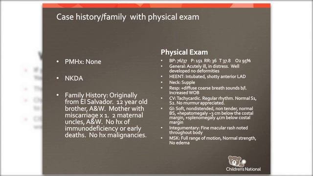 October 25, 2016 CIS Case Conference Webinar Series