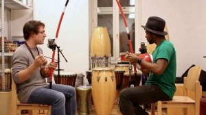 Berimbau Session. Mestre Xuxo and Tartaruga.