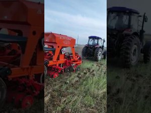 Оренбургская область. Посев горчицы по залежным землям май 2023г..