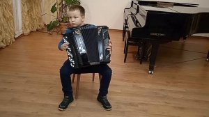 Короткевич Иван 9 лет        Бел.н.п."Кацiлася чорна галка" обр.П.Забелов