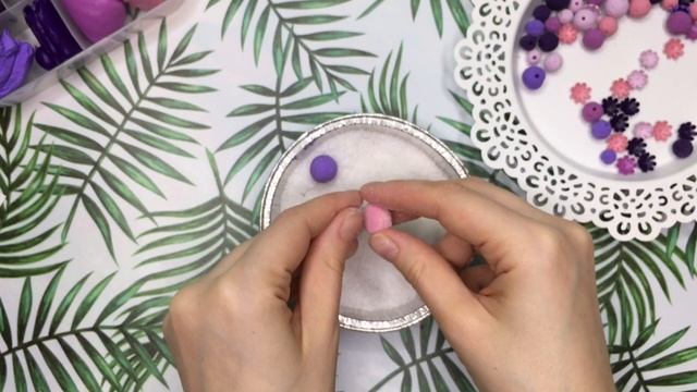 Самые простые бусины из полимерной глины /Соляная техника / Самый простой мастер-класс /Polymer Cla смотреть онлайн