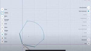 5.Использование ограничений в Sharp3D .Объединяющий урокUsing Constraints Draw 2D sketches