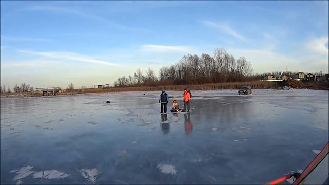 Зимний виндсёрфинг в Самаре. http://snowsurfing.ru