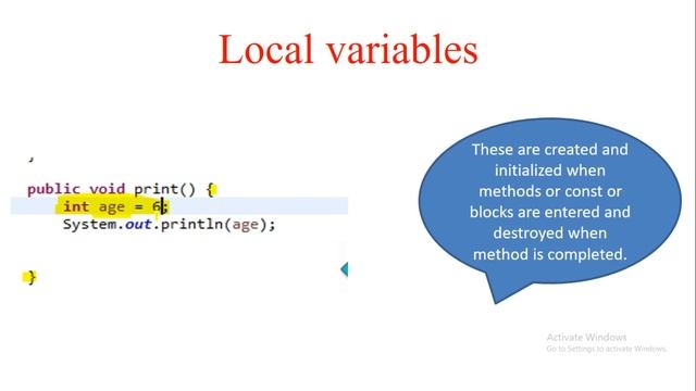 Types of variables in Java - Theory - Part 1 | Code Decode