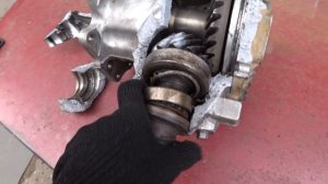 Разорвало угловую передачу Volvo XC90