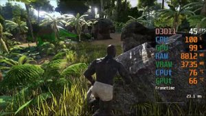 AMD Radeon RX 570 -- Intel Core i5-11600K -- ARK Survival Evolved FPS Test i5-11600KF