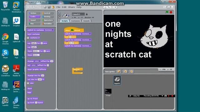 как создать Fnaf на Scratch 1 меню и офис 1 часть