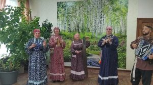 Русская народная песня "Сентитюриха" - фольклорная группа "Сустрена"
