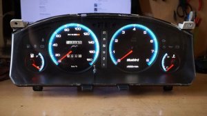 Nissan Bluebird пересвет приборной панели