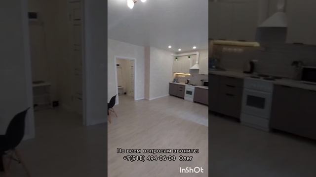 В 500 метрах от Черного моря продается красивая и уютная 1-комнатная квартира с ремонтом, г-к Анапа смотреть онлайн