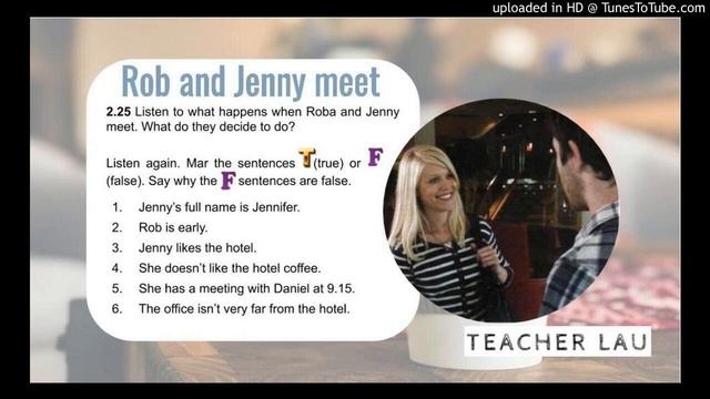 3PE 2.25 Practical English: Rob and Jenny meet смотреть онлайн