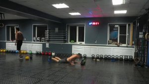 Гиря "Ка4". Гиревой кроссфит комплекс "Khorne 8". Kettlebell CrossFit Wod