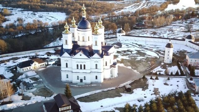 Свенский монастырь и окресности , февраль 2021г смотреть онлайн