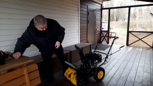 Снегоуборщик Champion ST556 Итоги сезона