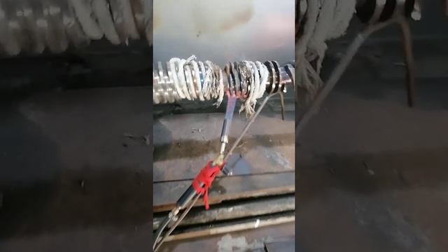 Ремонт треснутого шнека из высоколегированной стали