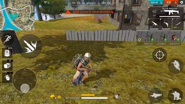 Фри Фаер - Геймплей Прохождение Часть 8 смотреть онлайн