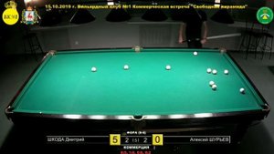 Быстрее молнии. Дмитрий Шкода 6 партий с кия за 7 минут.