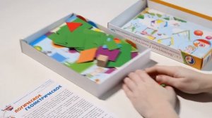 Настольная развивающая игра от автора Татьяны Барчан _Логическое геометрическое_, ЦОТР Ребус.mp4