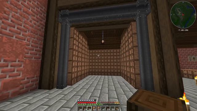 I built a HUGE STORAGE WAREHOUSE in Minecraft Create Mod