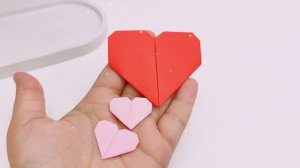 Как сделать сердечко из бумаги / Сердечко из бумаги