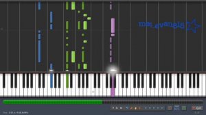 My Immortal [Piano-Vocal] - Evanescence (Synthesia)