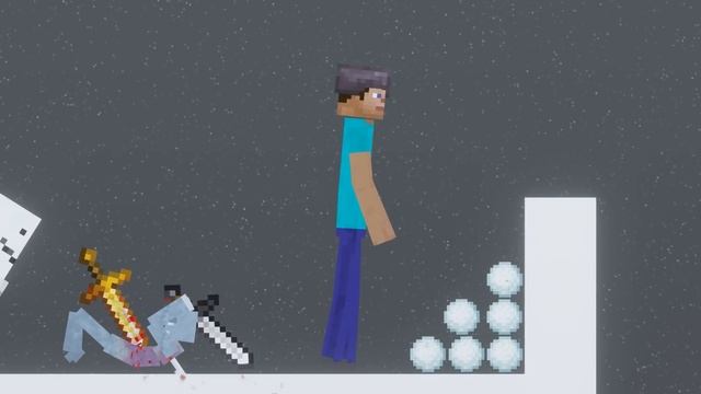 Minecraft (Update Mod) in People Playground смотреть онлайн