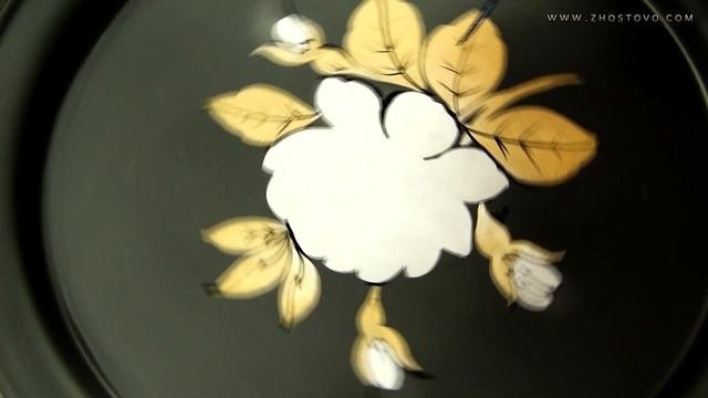 Техника Жостовской росписи по сквозному. Мастер-класс от Художника из Жостово Ларисы Гончаровой