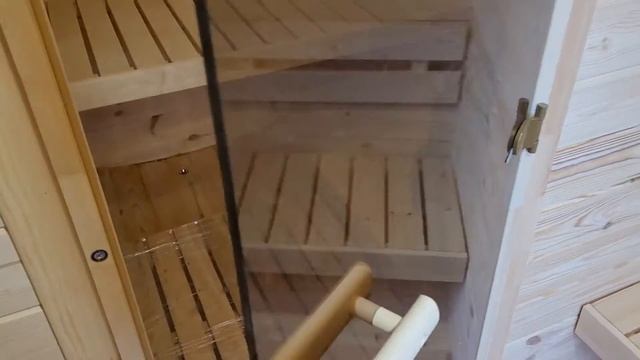 4- метровая баня-бочка Квадро смотреть онлайн