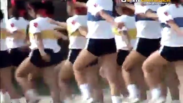 Female students with strict school rules march into the sports day смотреть онлайн