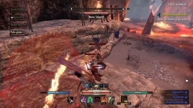 The Elder Scrolls Online: vDSA last boss Tanking morrowind смотреть онлайн