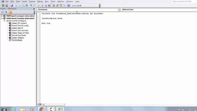 autosave excel file while closing смотреть онлайн
