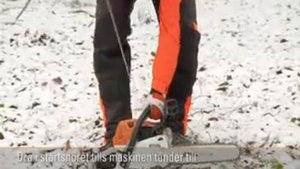 MS 241 C-EM start med M-Tronic, markstart. Guide och instruktionsvideo från STIHL.