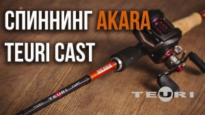 Обзор кастинговых спиннингов Akara Teuri Cast