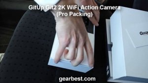 GitUp Git2 2K WiFi Action Camera (Pro Packing) распаковка