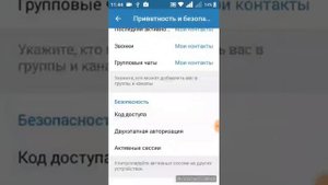 Настройки приватности и безопасности в Телеграмм скайп: mlmi-butler