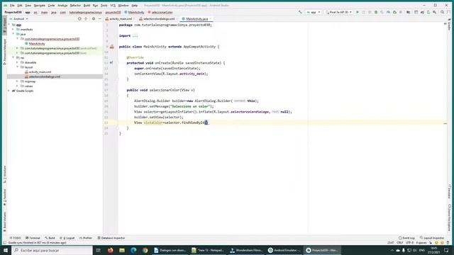Curso de Android con Java: Diálogos con diseño personalizado смотреть онлайн