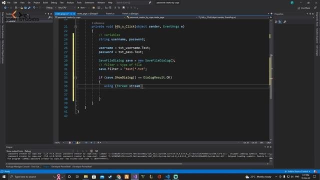 Random Password Generation ( Visual Studio Windows Form) #tutorial  C#