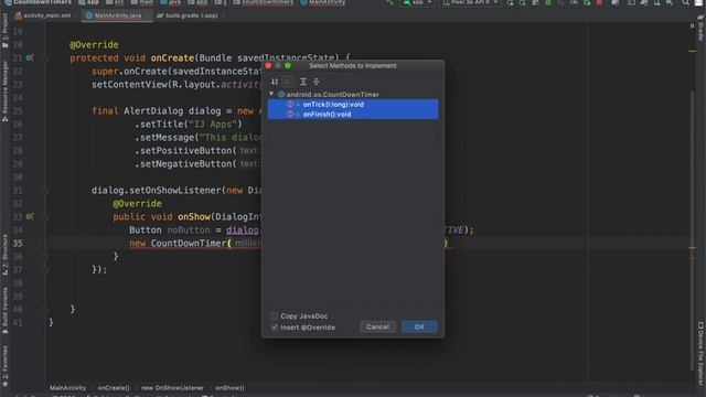Create a Self-Dismissing Alert Dialog | #3 смотреть онлайн
