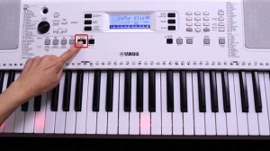 Yamaha EZ-300 Song playback & lesson