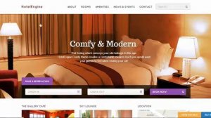 HotelEngine Comfy   WordPress Hotel Theme Crafted for Hospitality Business