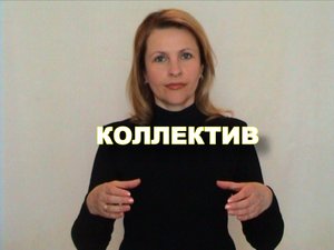 ЖЕСТОВЫЙ ЯЗЫК. СЛОВАРЬ. Коллектив