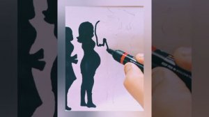 Whole Life ni 30 second drawing art sketch❤️✍creative art channel art and painting