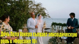 Дочь Пола Уокера сыграет в «Форсаже 10» | «Чебурашка» попал в топ самых кассовых фильмов мира