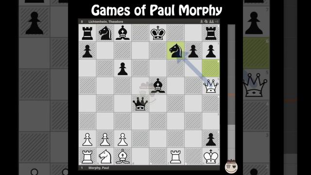 Morphy, Paul - Lichtenhein, Theodore || New York, NY USA 1957 @chessbuddies 🔴 #PaulMorphy смотреть онлайн